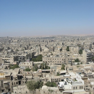 Aleppo, View over the Citadel