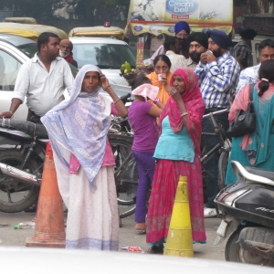 Street life in Delhi