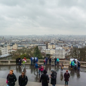 Sacré-Cur de Montmartre - View to Paris