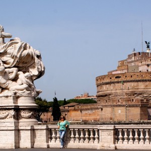 Castel Sant'Angelo From Ponte Sant'Angelo