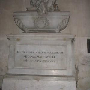 Φλωρεντία - Τάφος του Μακιαβέλλι