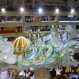 Ρίο-Καρναβάλι 2009-Άρμα με θέμα τον κόσμο της θάλασσας