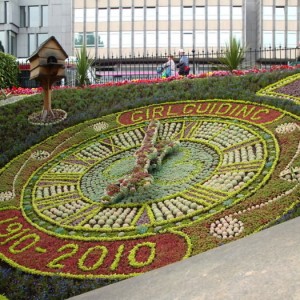 Floral Clock-Princes Street Gardens