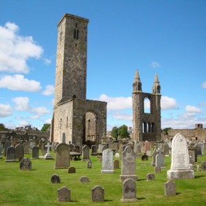 The ruins of St. Andrews Cathedral