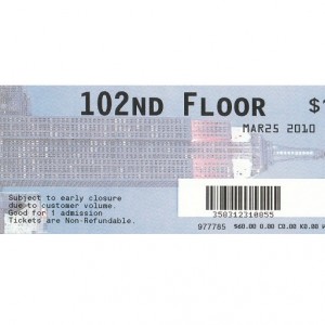 Εισιτήριο για τον 102ο όροφο του Empire State Building