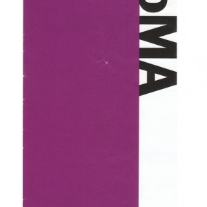 Εξώφυλλο χάρτη MoMA