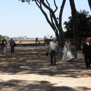 Φωτογράφηση γάμου στο Parco Savello