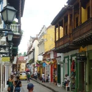 Σοκάκια της πόλης, Cartagena de Indias