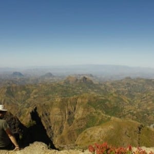 View of Simien Mountains