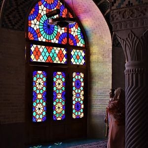 Ροζ τζαμί στο Σιράς