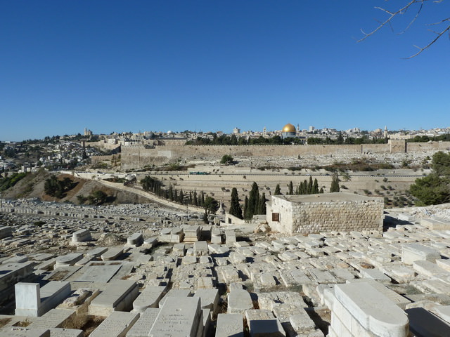 Άποψη της Ιερουσαλήμ από το όρος των Ελαιών