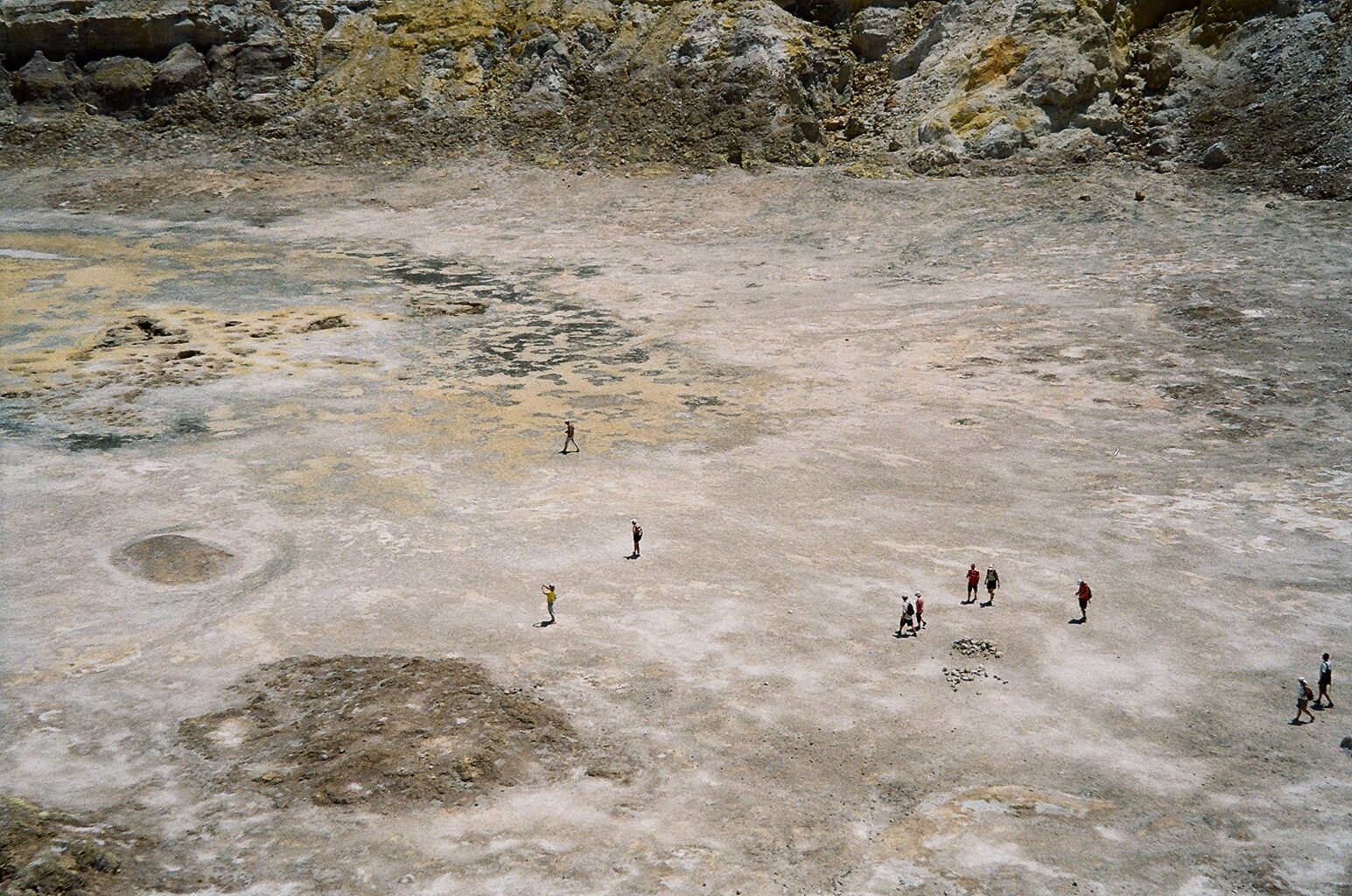 Νίσυρος, στο κρατήρα του ηφαιστείου