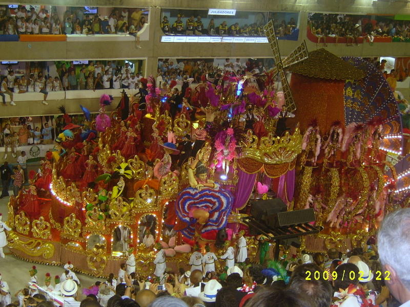 Ρίο-Καρναβάλι 2009-Άρμα με θέμα την Γαλλία