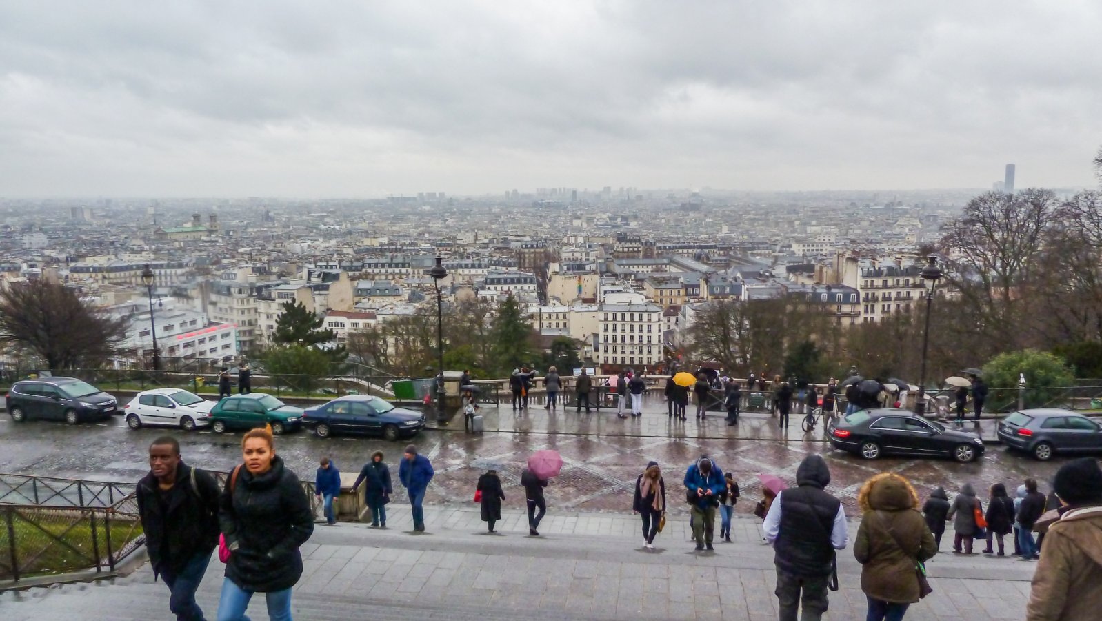 Sacré-Cur de Montmartre - View to Paris