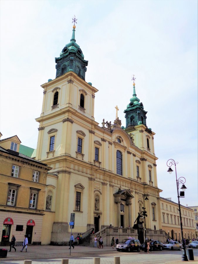 Warsaw, Krakowskie Przedmieście 05 (Church of the Holy Cross).JPG