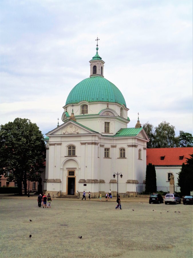 Warsaw, New Town 02 (Church of St Kazimierz).JPG