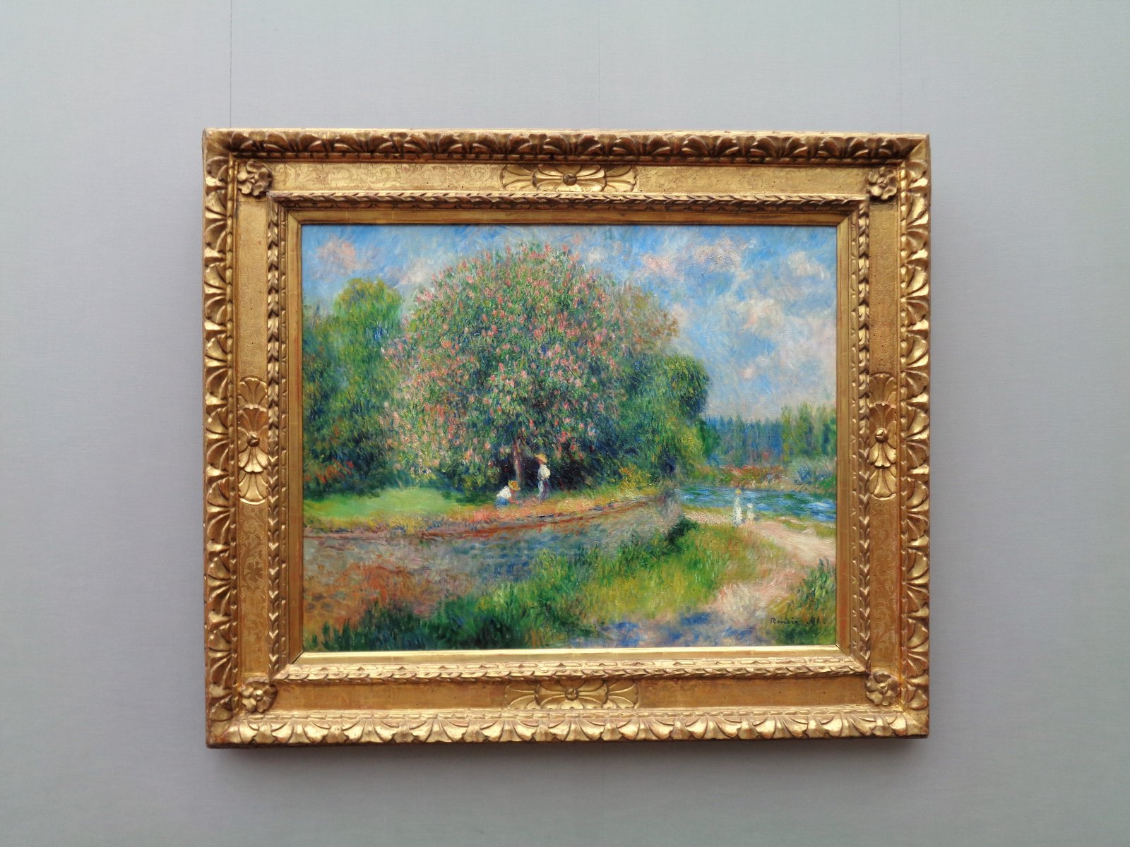 Berlin - Alte Nationalgalerie 18 (Pierre-Auguste Renoir - Chestnut in Blossom).JPG