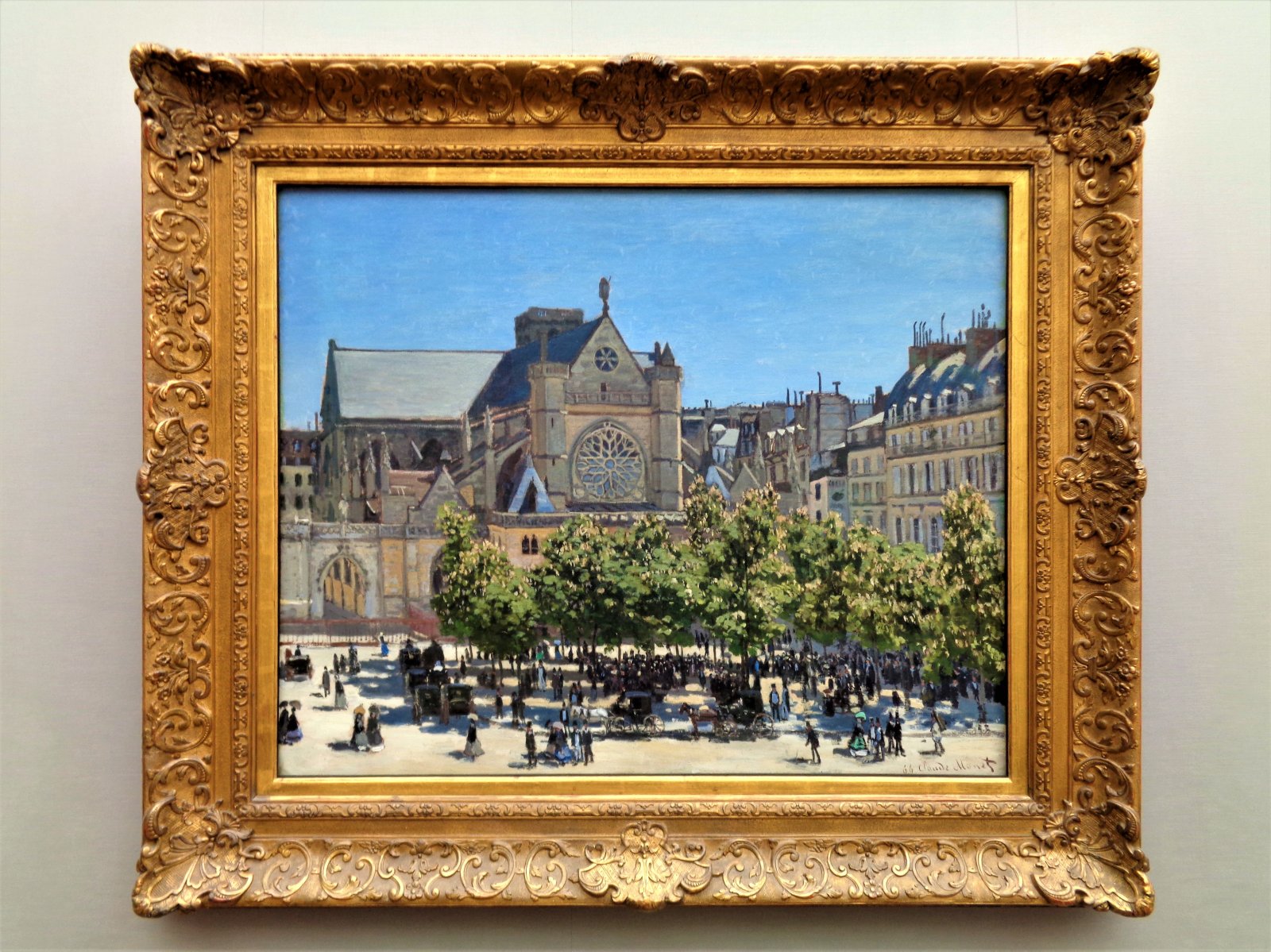 Berlin - Alte Nationalgalerie 20 (Claude Monet - St. Germain l'Auxerrois).JPG