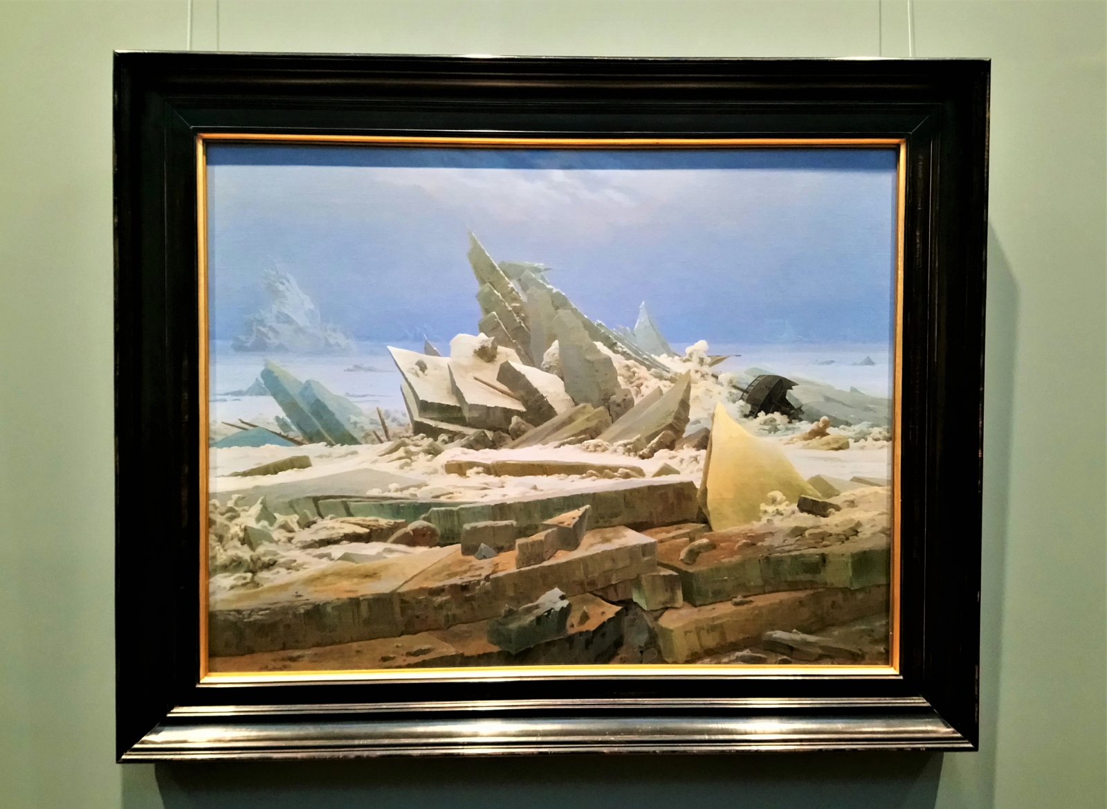 Hamburg - Kunsthalle 14 (Caspar David Friedrich - The sea of Ice).JPG