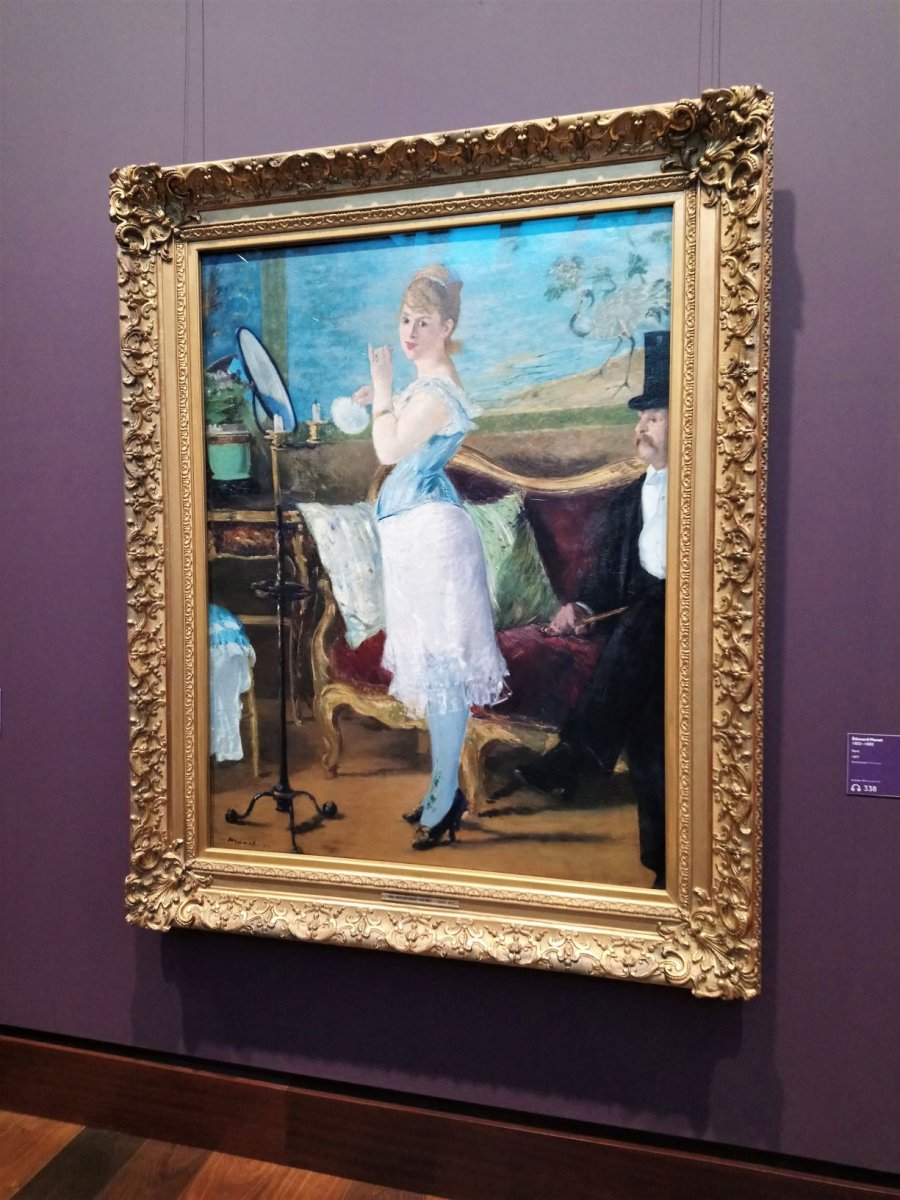 Hamburg - Kunsthalle 17 (Édouard Manet - Nana).JPG