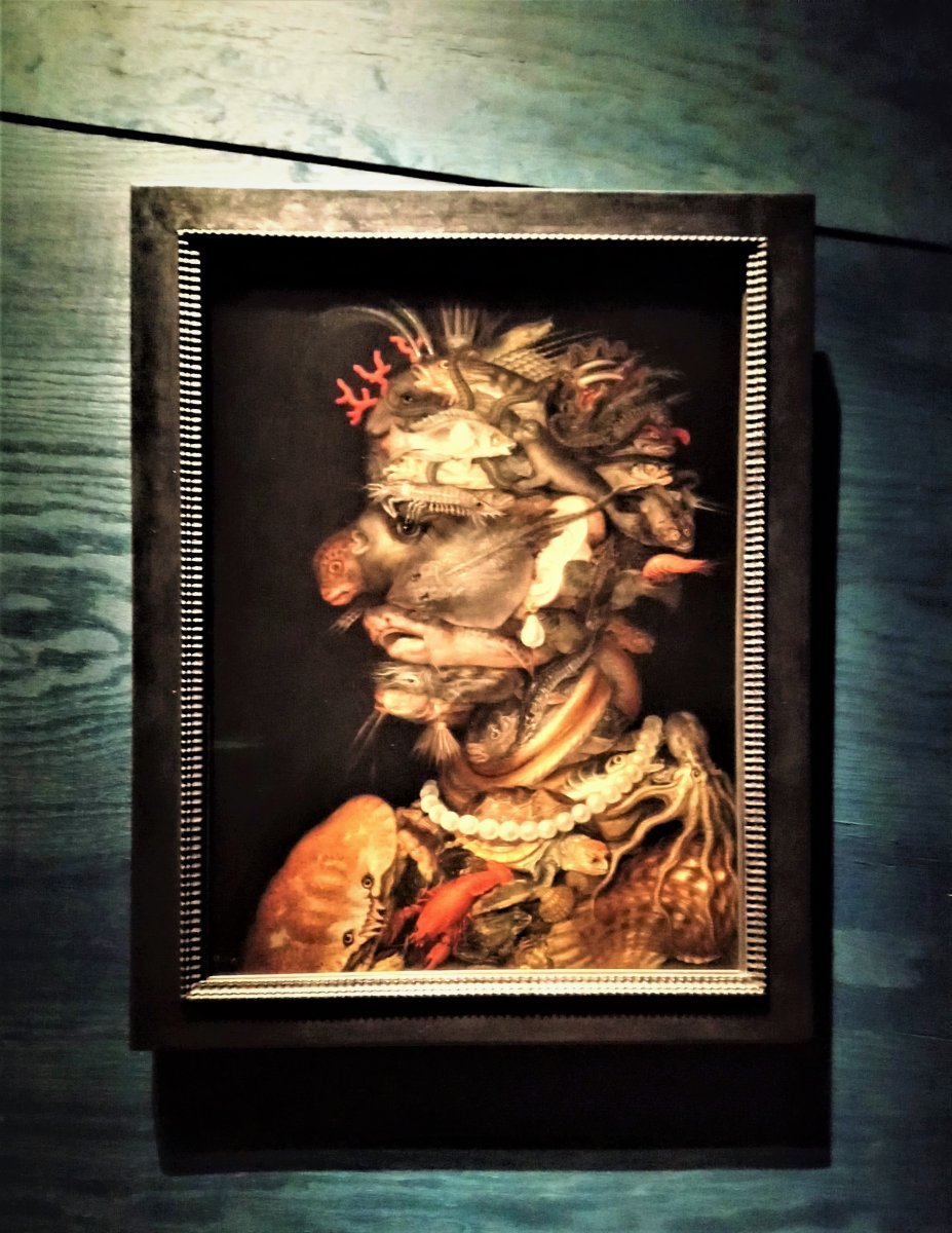 Vienna - Kunsthistorisches Museum 14 (Giuseppe Arcimboldo, Water).JPG