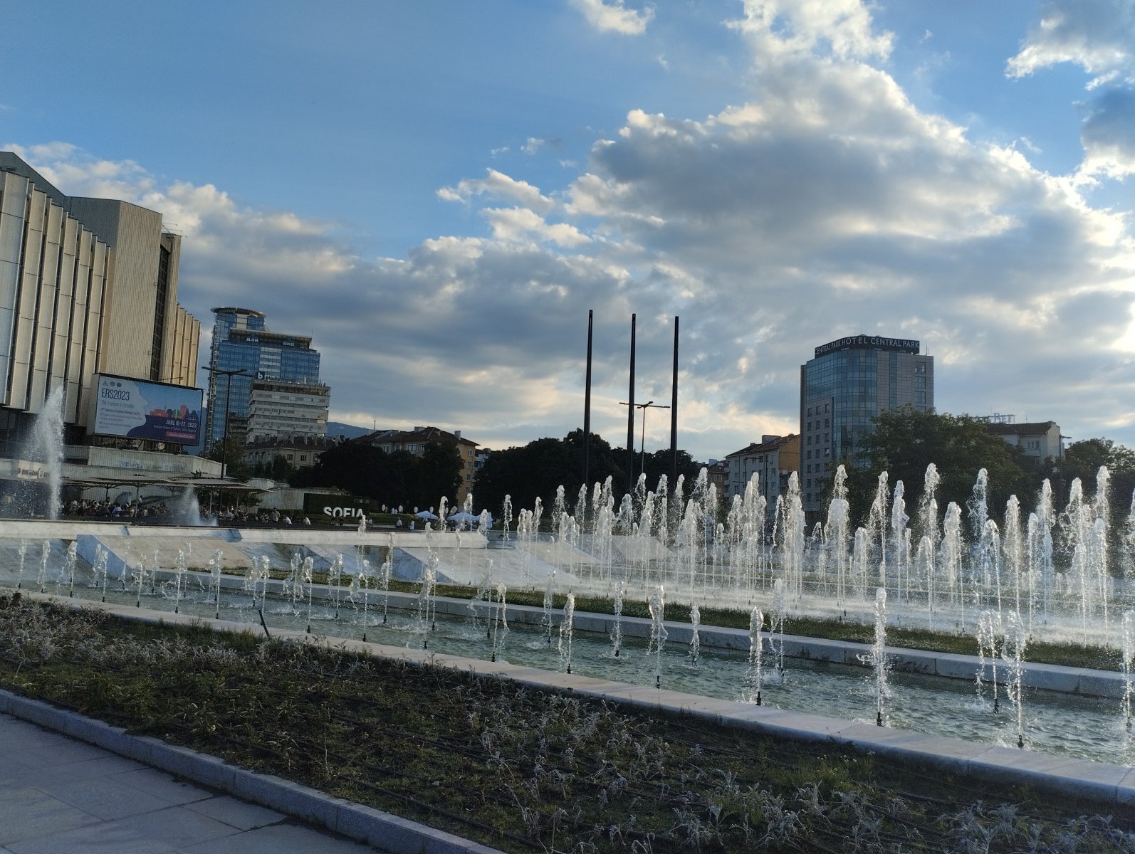 Κεντρική πλατεία από όπου ξεκινάει η οδός Vitosha