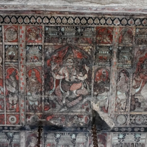 Λεπτομέρεια οροφής.
Virupaksha Temple (Pampapathi temple) 
Ηampi, Karnataka (UNESCO)