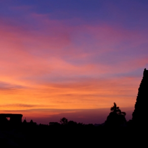 Δειλινό στο Hampi, Karnataka