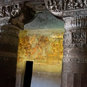 Ajanta caves, Maharashtra
Μνημείο Πaγκόσμιας Πολιτιστiκής Kληρονομιάς της UNESCO