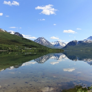 Στο δρόμο από Tromso προς το νησί Senja