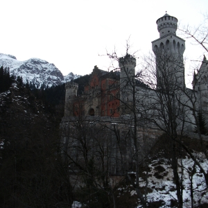 Neuschwanstein Castle, Bavaria, Germany, December 2012