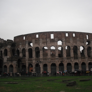 The Colosseum, Rome, Italy, December 2009