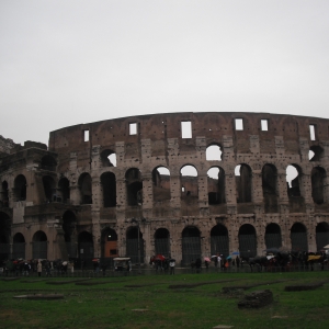 The Colosseum, Rome, Italy, December 2009