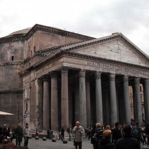 Pantheon, Rome, Italy, December 2009