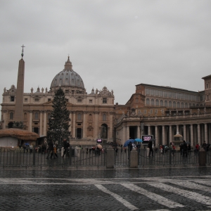 St. Peter's Square, Vatican City, December 2009