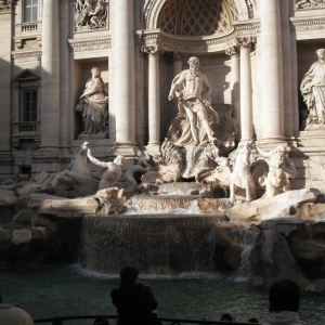 Fontana di Trevi, Rome, Italy, December 2009