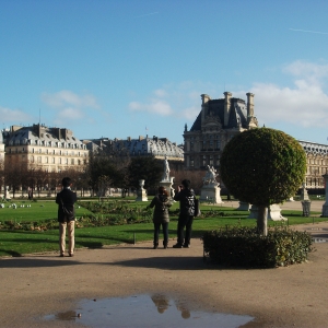 Jardin des Tuileries, Paris, France, December 2011