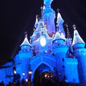 Sleeping Beauty Castle, Eurodisney, Paris, France, December 2011