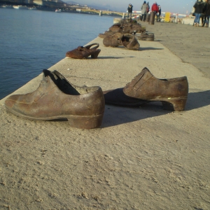 Shoes on the Danube