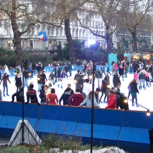 London-Natural History Museum's Ice Rink