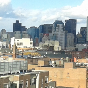 Θέα από το medical campus του πανεπιστημίου της Βοστόνης
