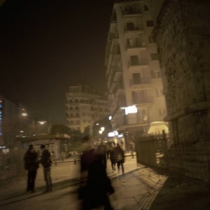 Thessaloniki foggy X-mass 2012