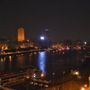 Cairo by night.