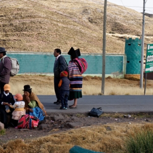 Desaguadero, σύνορα Βολιβίας-Περού