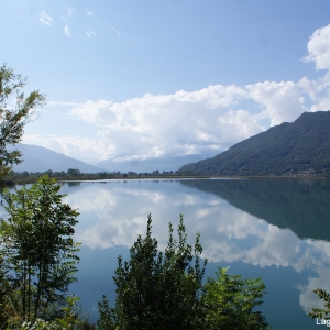 Mezzola lake,Italy