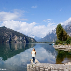 Mezzola lake,Italy