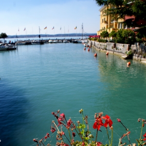 Garda lake,Sirmione castle