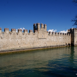 Garda lake,Sirmione castle