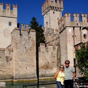 Garda lake,Sirmione castle