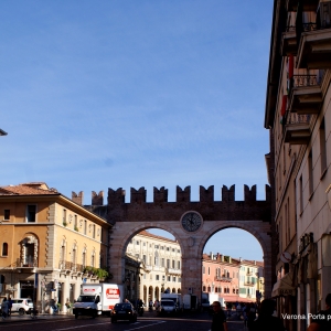 Verona,Porta for Piazza Bra